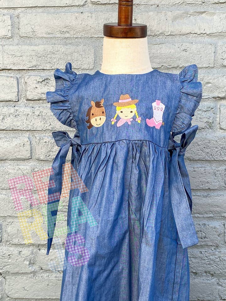 Cowgirl Trio Dress for wholesale by Rea Rea J's