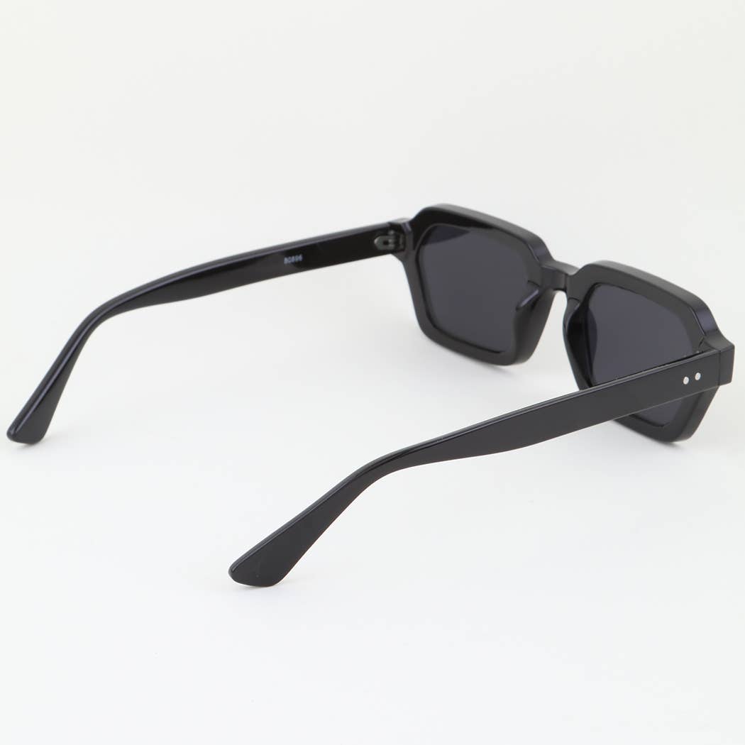 MIX Simple Tinted Geometric Cut Sunglasses for wholesale on Faire2