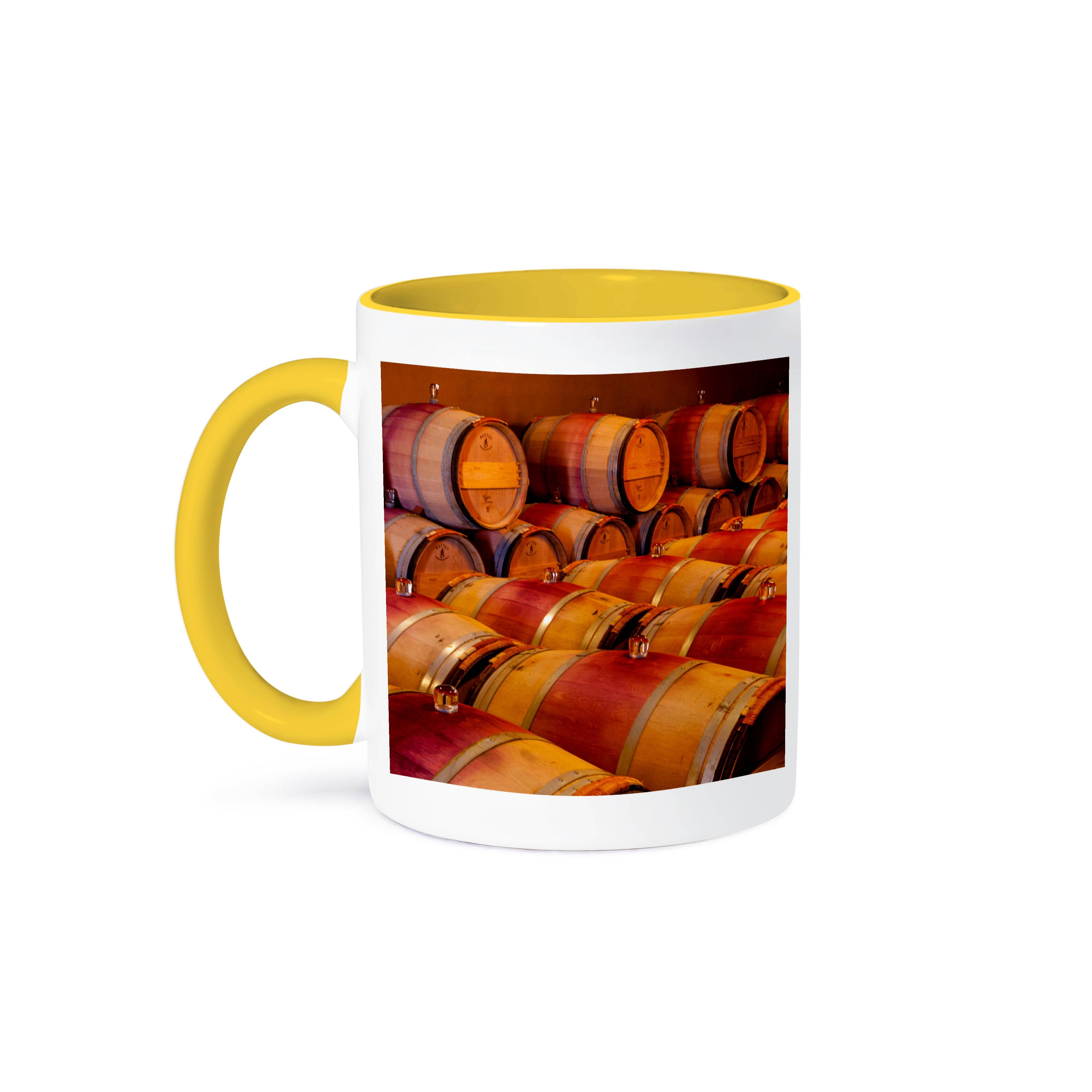 3dRose - Wholesale Coffee Mug - 3dRose, USA, Washington, Red Mountain. Barrel cellar in Washington winery., Mug0
