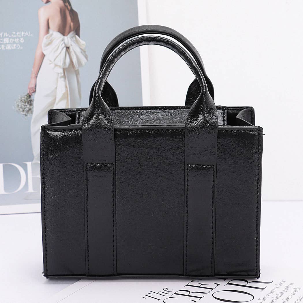 3AM BY H&D ACCESSORIES - Vendita all'ingrosso Borsa tote - Donna - Borsa tote in finta pelle metallizzata2