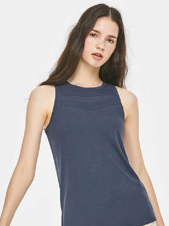 Block Tank Top for wholesale by Mulawear