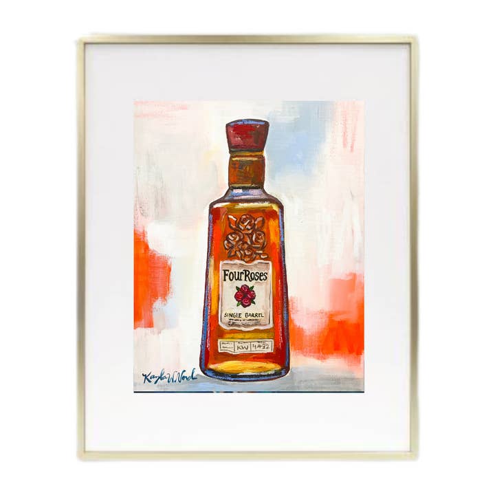 « Quatre roses » (IMPRIMER) pour la vente par Kayla Weber Art