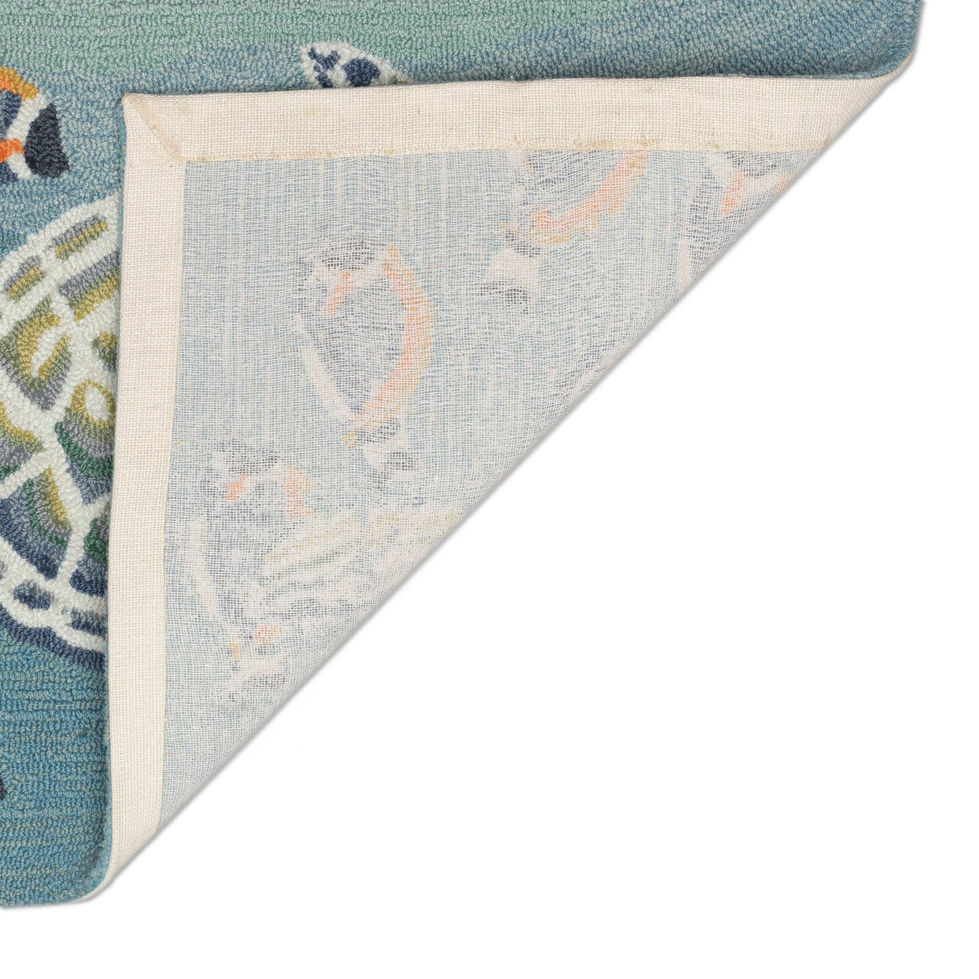 Ocean Liora Manne Frontporch Turtle n Fish Indoor/Outdoor Rug Ocn for wholesale on Faire4
