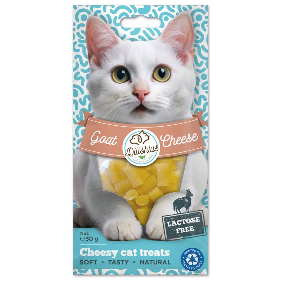 United Pet Brands - Wholesale Pet Treats - Cat - Goat Cheese Trainers for Cats 30g1