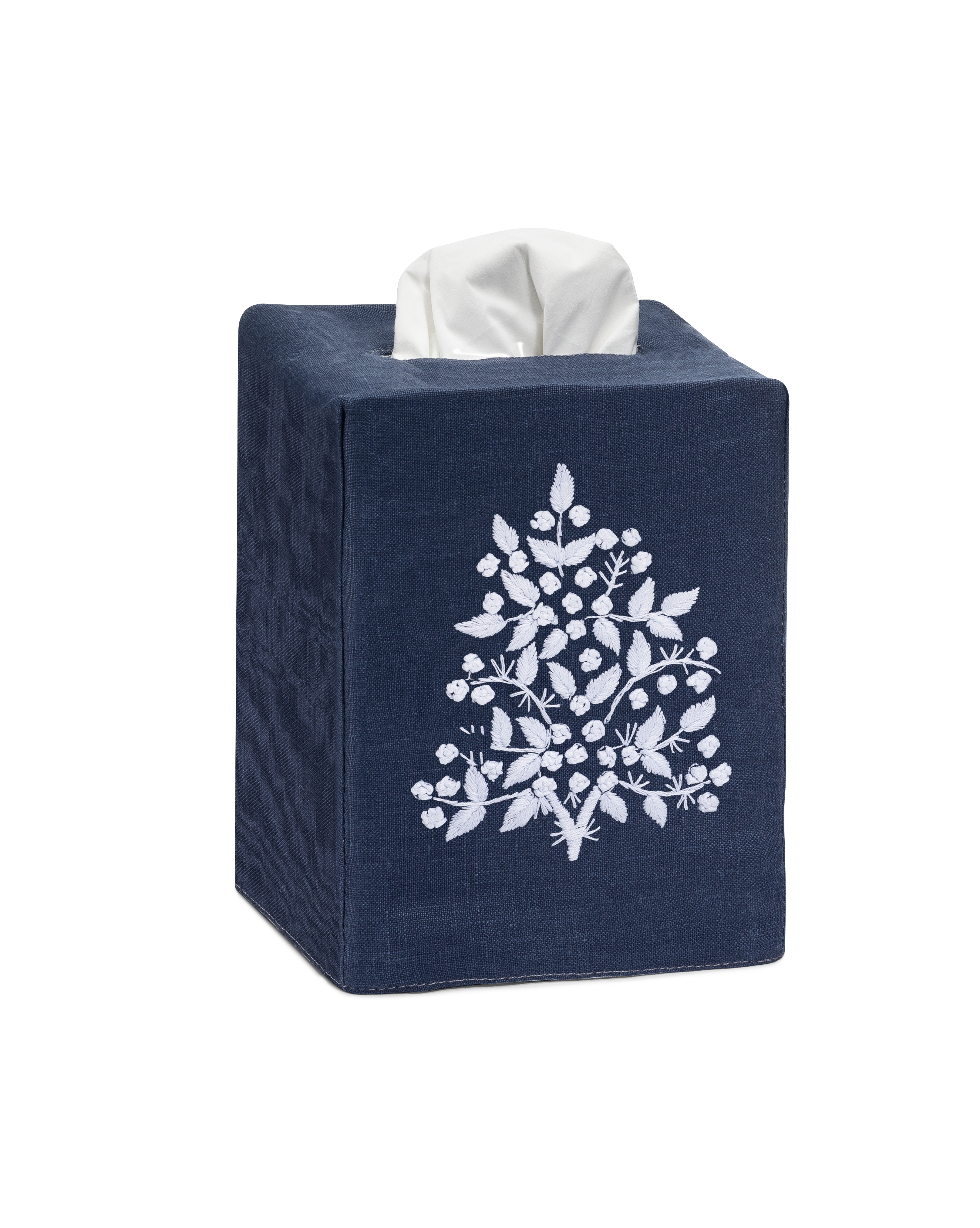 Henry Handwork – wholesale Näsdukslåda – Jardin linne vävnad låda omslag6