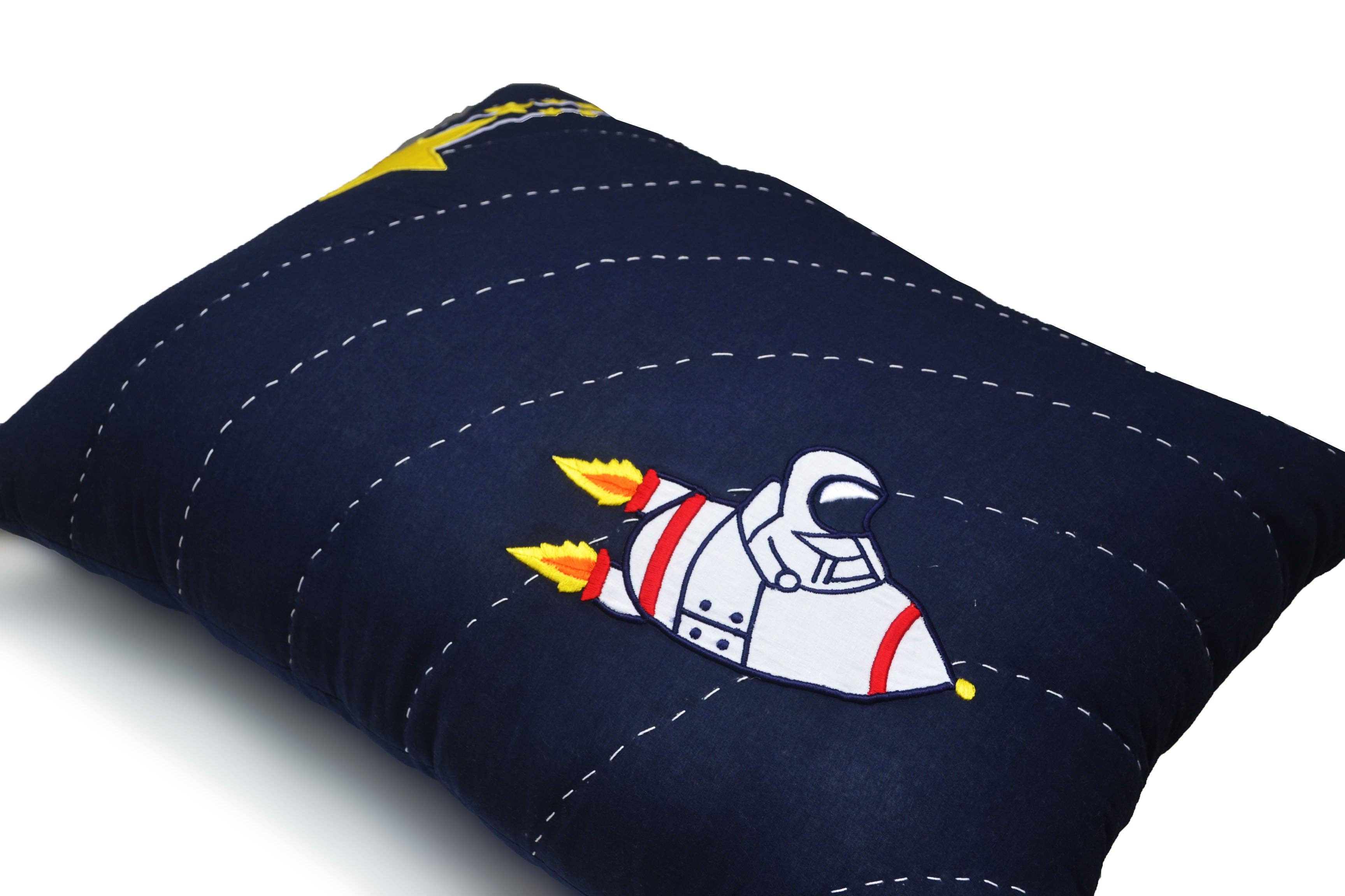 Amore Beauté - Venta al por mayor Edredones acolchados - Niños y bebés - Colcha espacial, colcha de astronauta, ropa de cama para niños pequeños con funda8