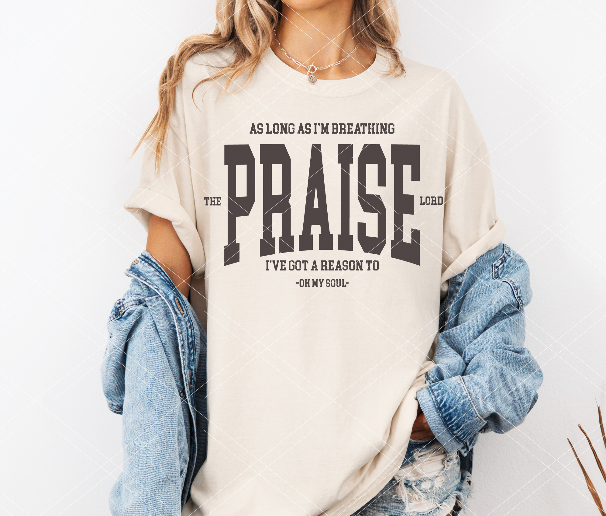 Pressure and Grace - Wholesale Graphic Sweatshirt - Women's - As Long As Im Breathing0
