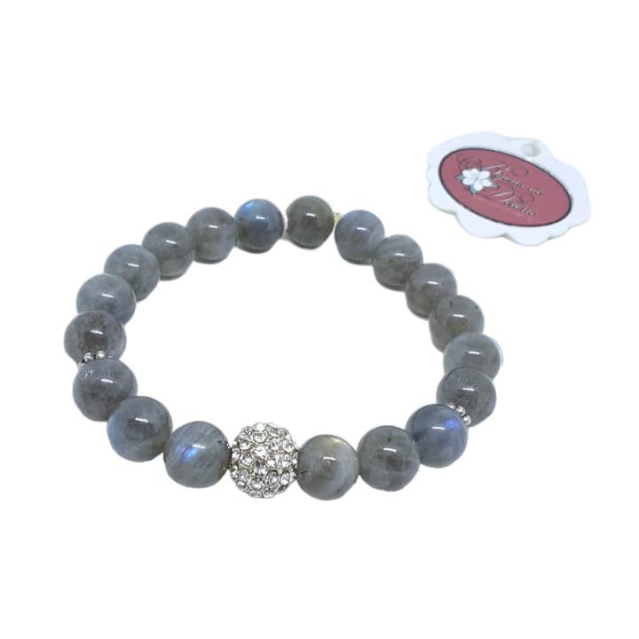 Labradorite Bracelet for wholesale by Bijoux de Delone, LLC