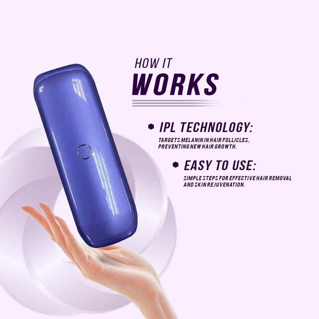 eterus - Wholesale Electronic Skincare Device - Laser IPL Hair Removal3