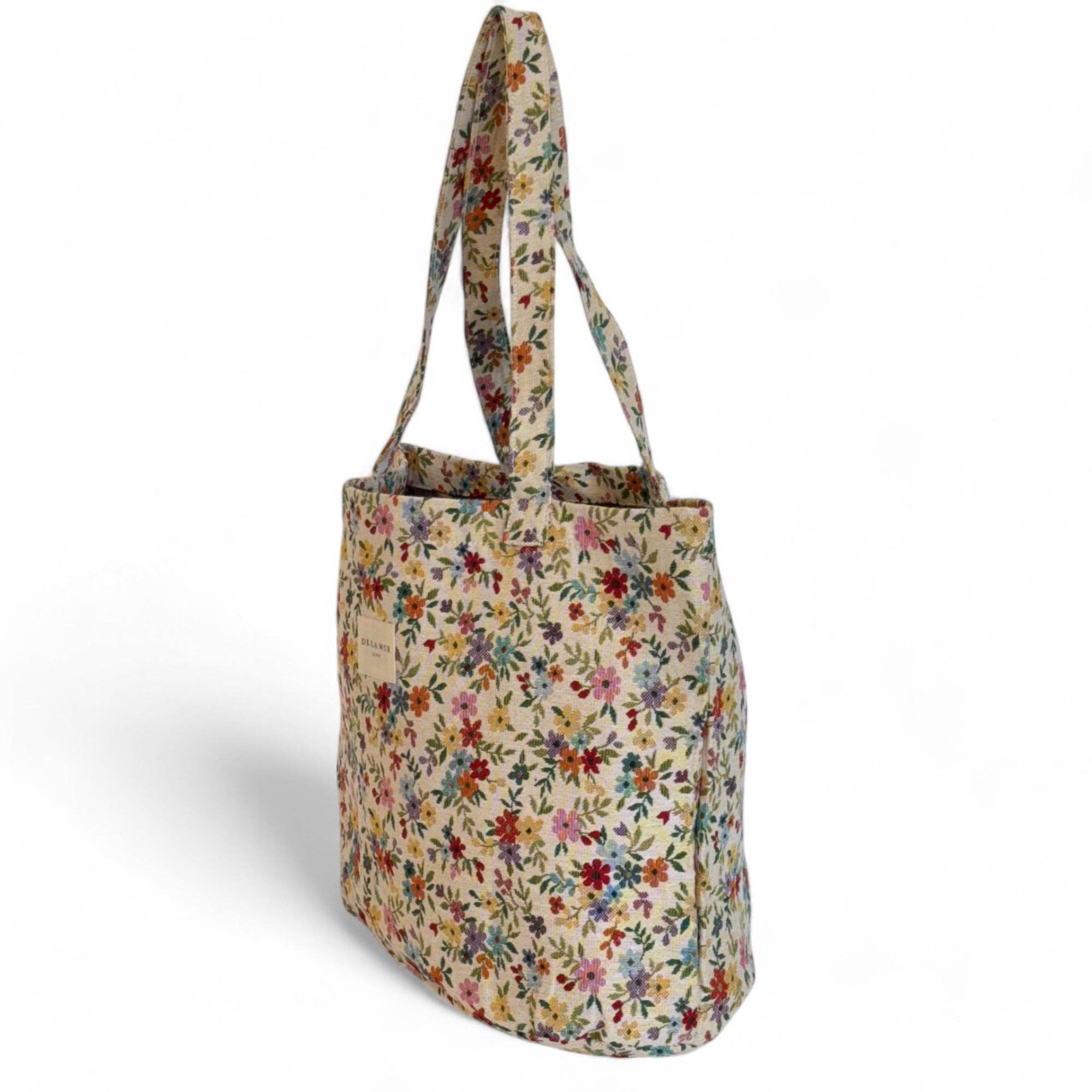 De La Mur Line – Großhandel Lebensmittel-/Einkaufstasche – Schultertasche Shopper BLUM1