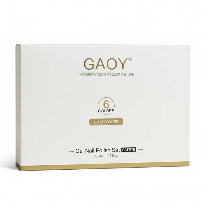 GAOY Colorful Life Gel Nail Polish Set - Cat Eye for wholesale by VIAI Beauty
