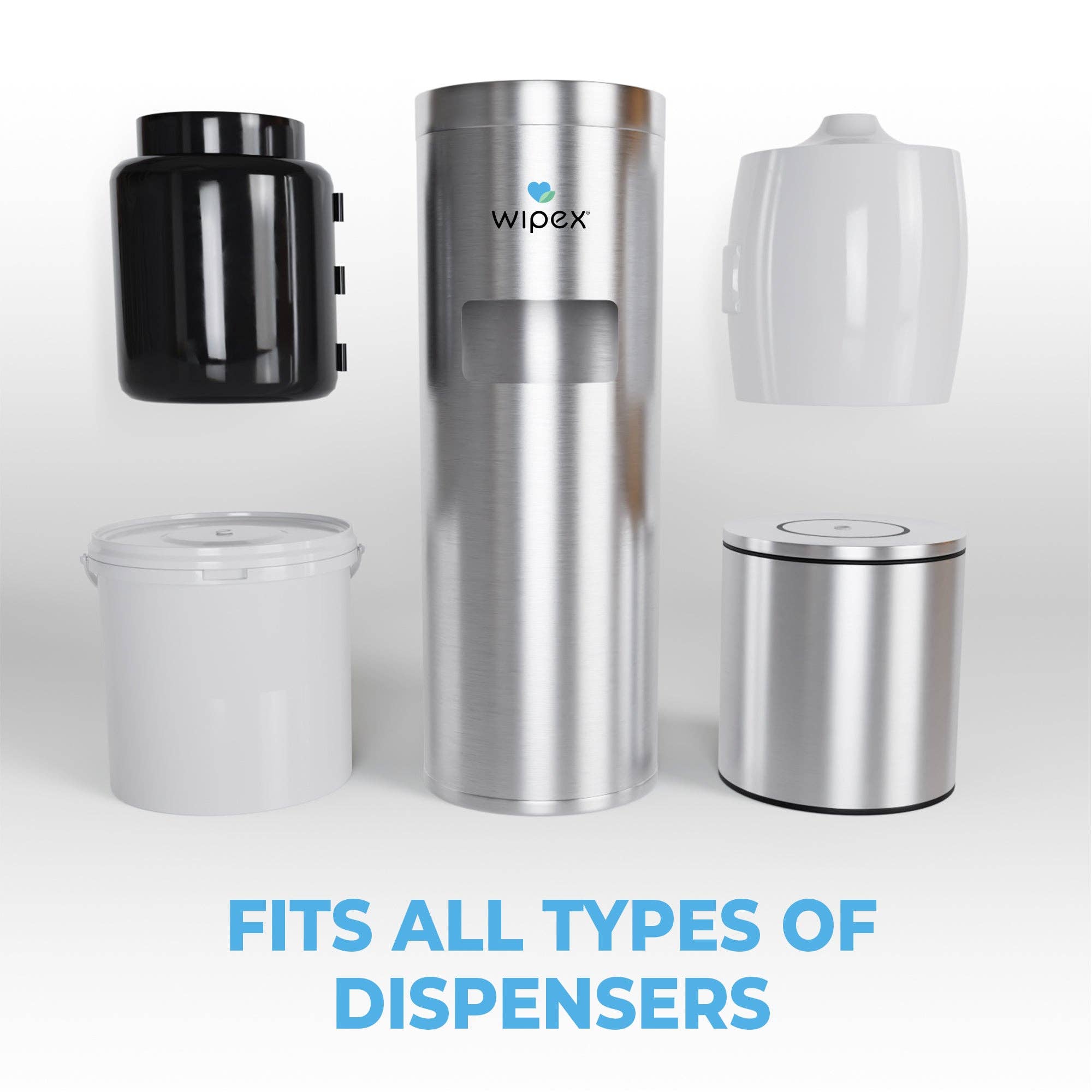 Wipex - Vente Lingettes de nettoyage multi-usage - Recharge de 800 lingettes désinfectantes Wipex à base de plantes | Sans danger pour la peau4