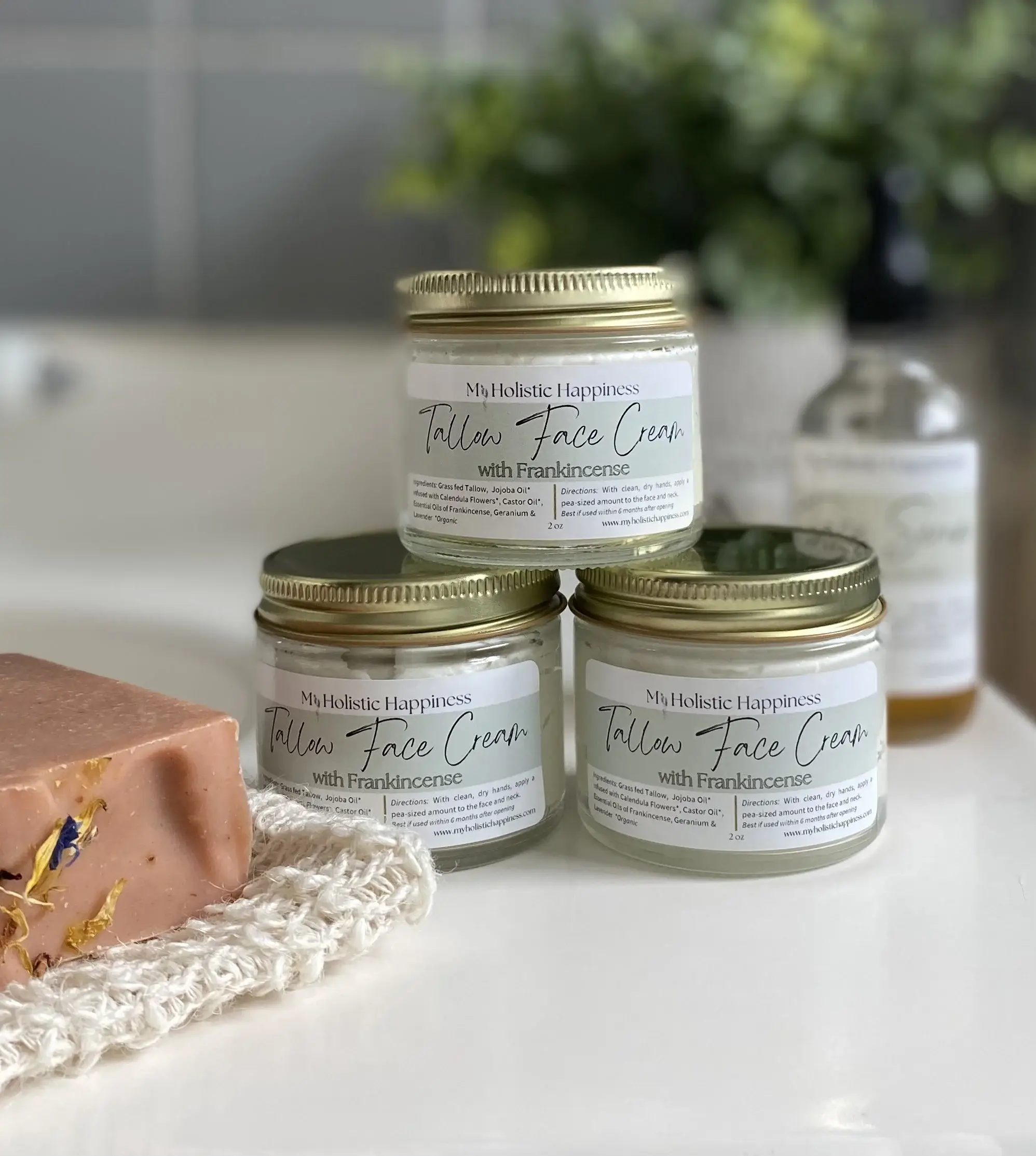 My Holistic Happiness - Wholesale Anti-Aging Moisturizer - Tallow Frankincense Face Cream | Anti-Aging Face Cream1