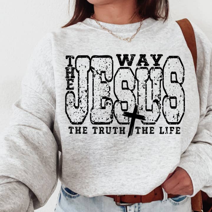 Jesus, The Way for wholesale by Ashley DeHerrera The Motherload of Tee's