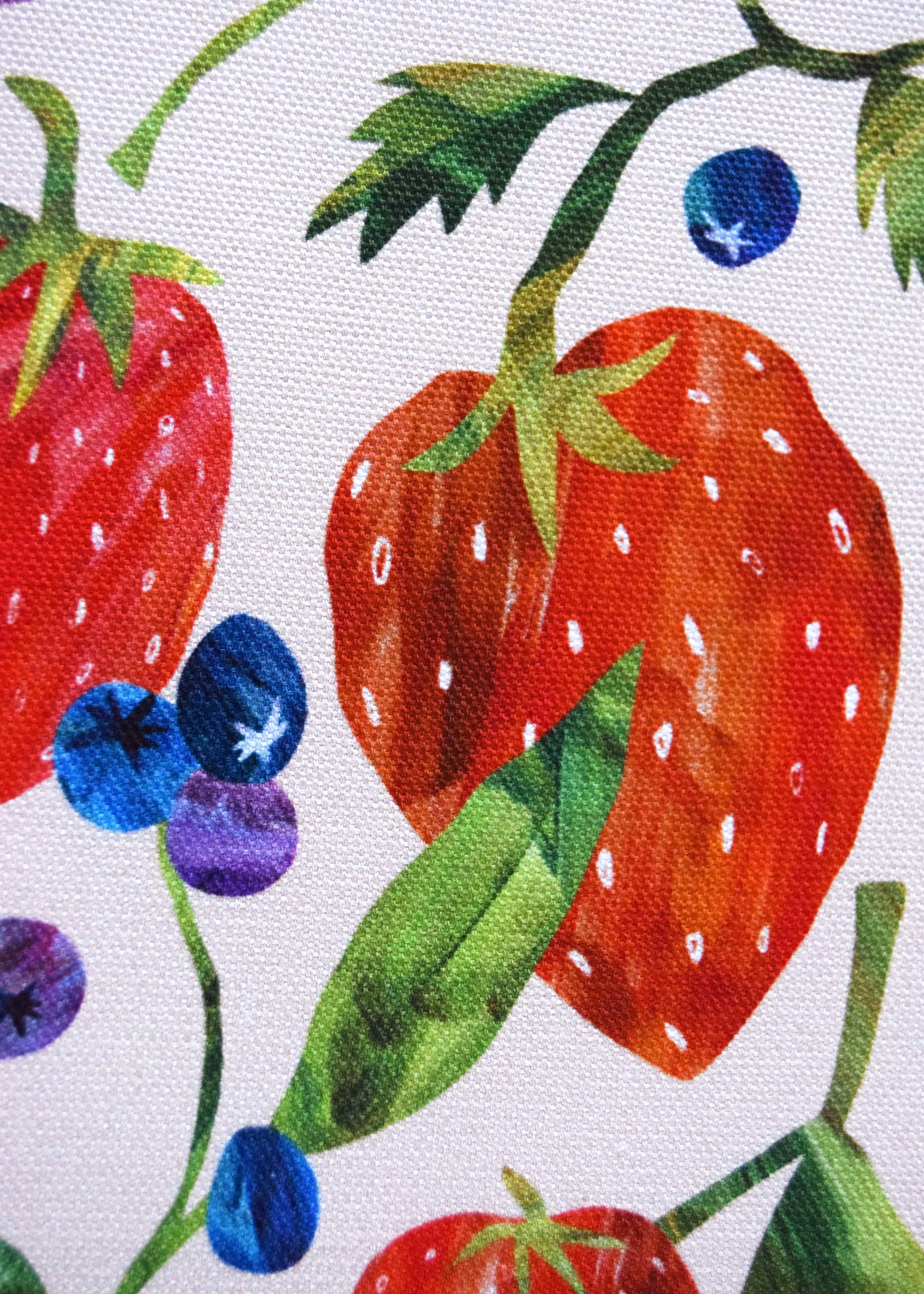 Freya Snow - Wholesale Tea Towel - Berry Burst Tea Towel / Cotton Dish Towel / Kitchen Towel5