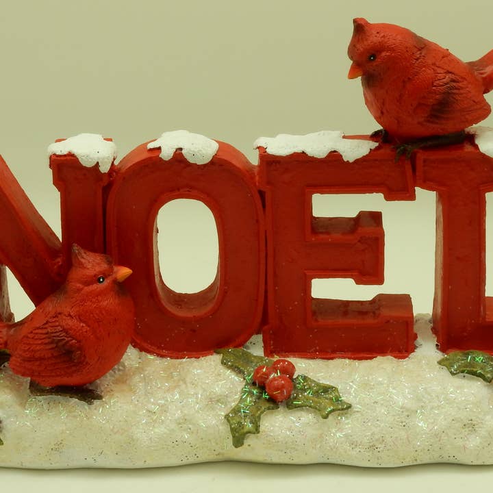 Christmas NOEL stand for wholesale by Green Pastures Wholesale