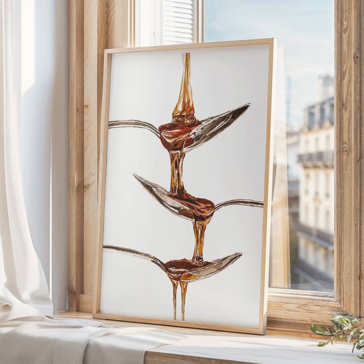 Oh Honey Giclee-tryk for engroshandel hos HadsComerArt