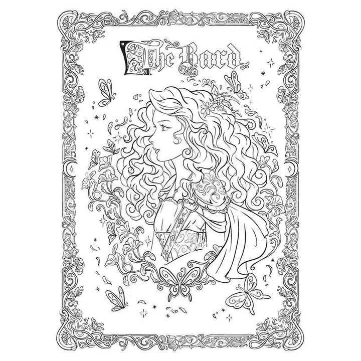 Simon & Schuster - Wholesale Coloring & Activity Book - Adult - Knights of Tayrealm Coloring Book by2
