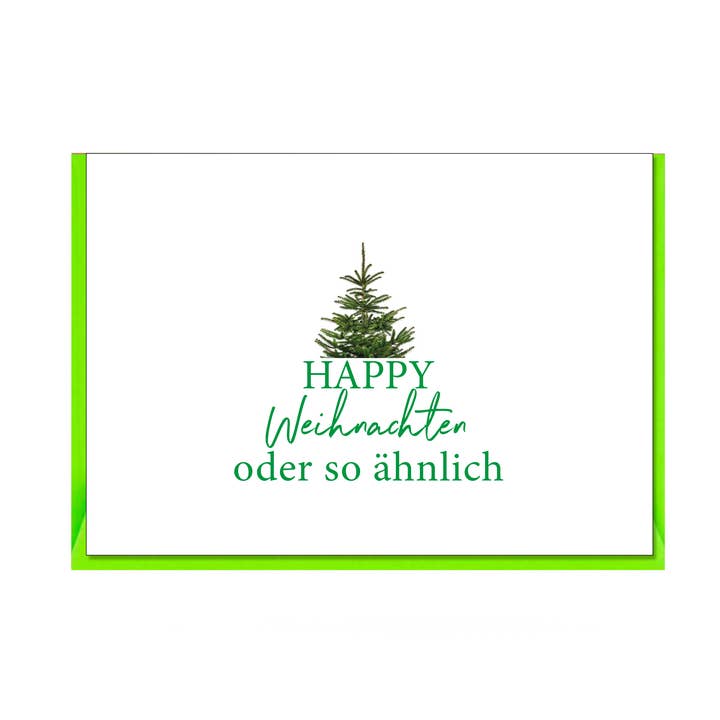 Horizontal folding card, HAPPY Christmas for wholesale by 17;30