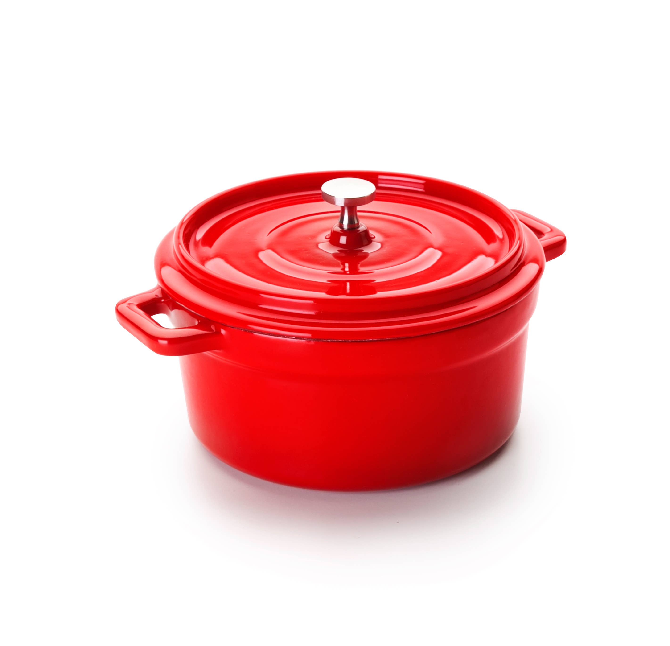 Ibili - Wholesale Cooking Pot - IBILI - Red Round Mini Cocotte 13X8 Cm