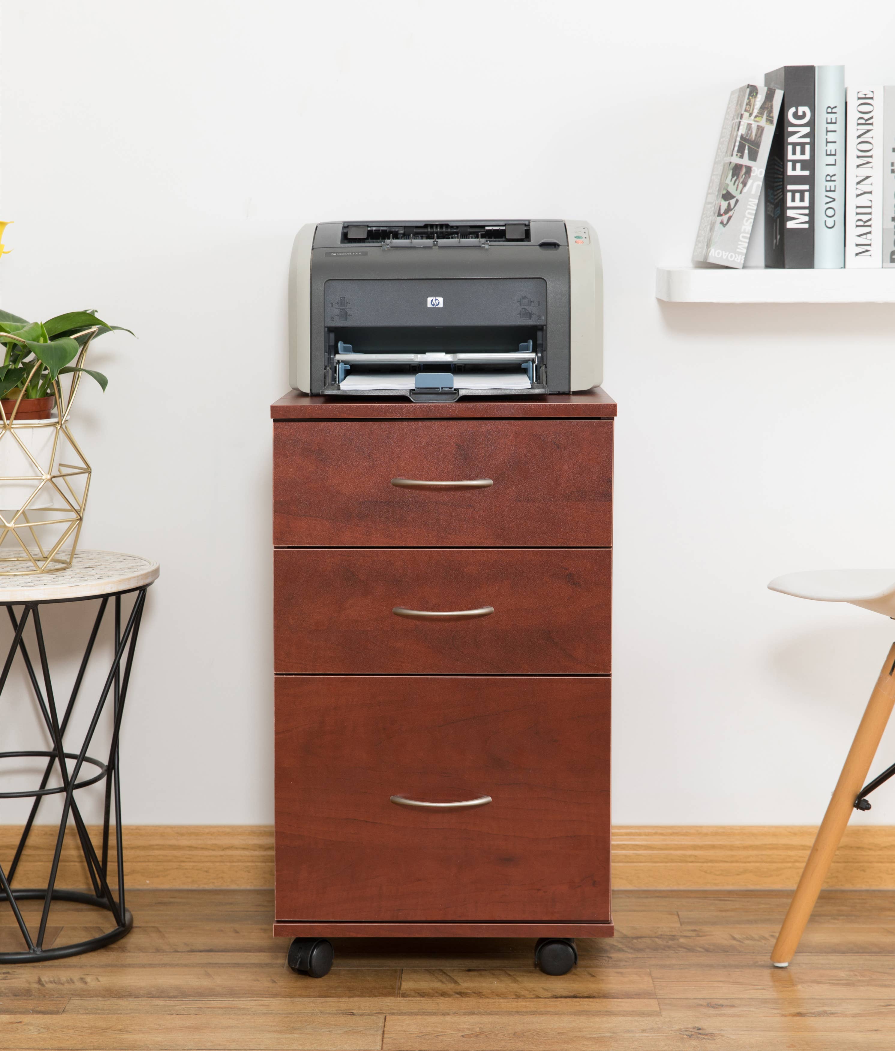 Quickway Imports - Venta al por mayor Armario - Archivador de oficina con 3 cajones con ruedas12