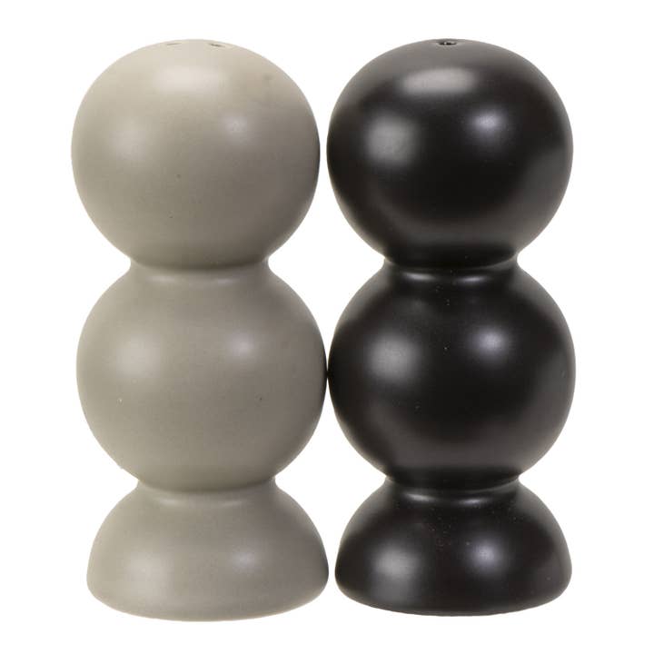 Pacific Trading - Wholesale Salt & Pepper Shaker Set - Imperial Hotel Oya Stone Ceramic Salt & Pepper Shaker Set3