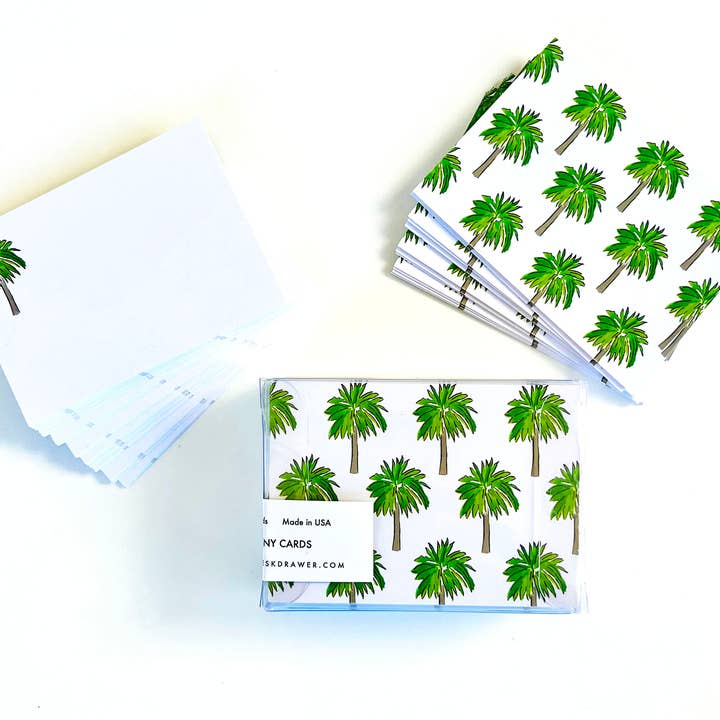 Little Desk Drawer - Wholesale Stationery/Notecard Set - Tiny Cards - Palmetto2