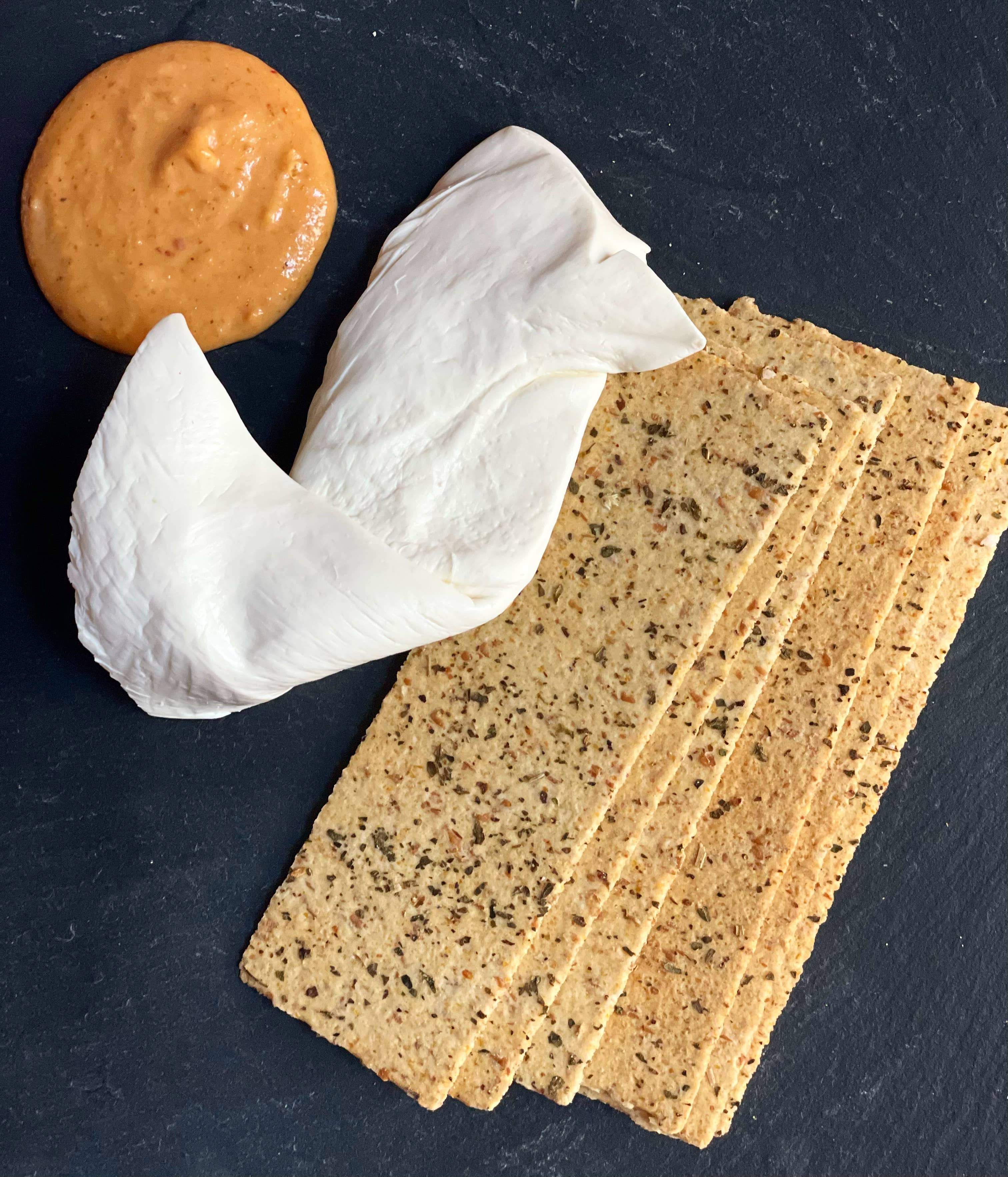 Z crackers - Wholesale Crackers - Garlic + Basil Handmade Artisan Cracker3