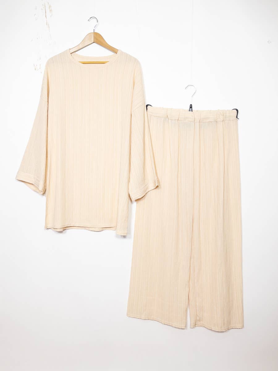 IDEAL OUTFIT - Wholesale Top & Pant Set (NOT Loungewear) - Women's - Abaya set ref:2335 FF-59PAN18