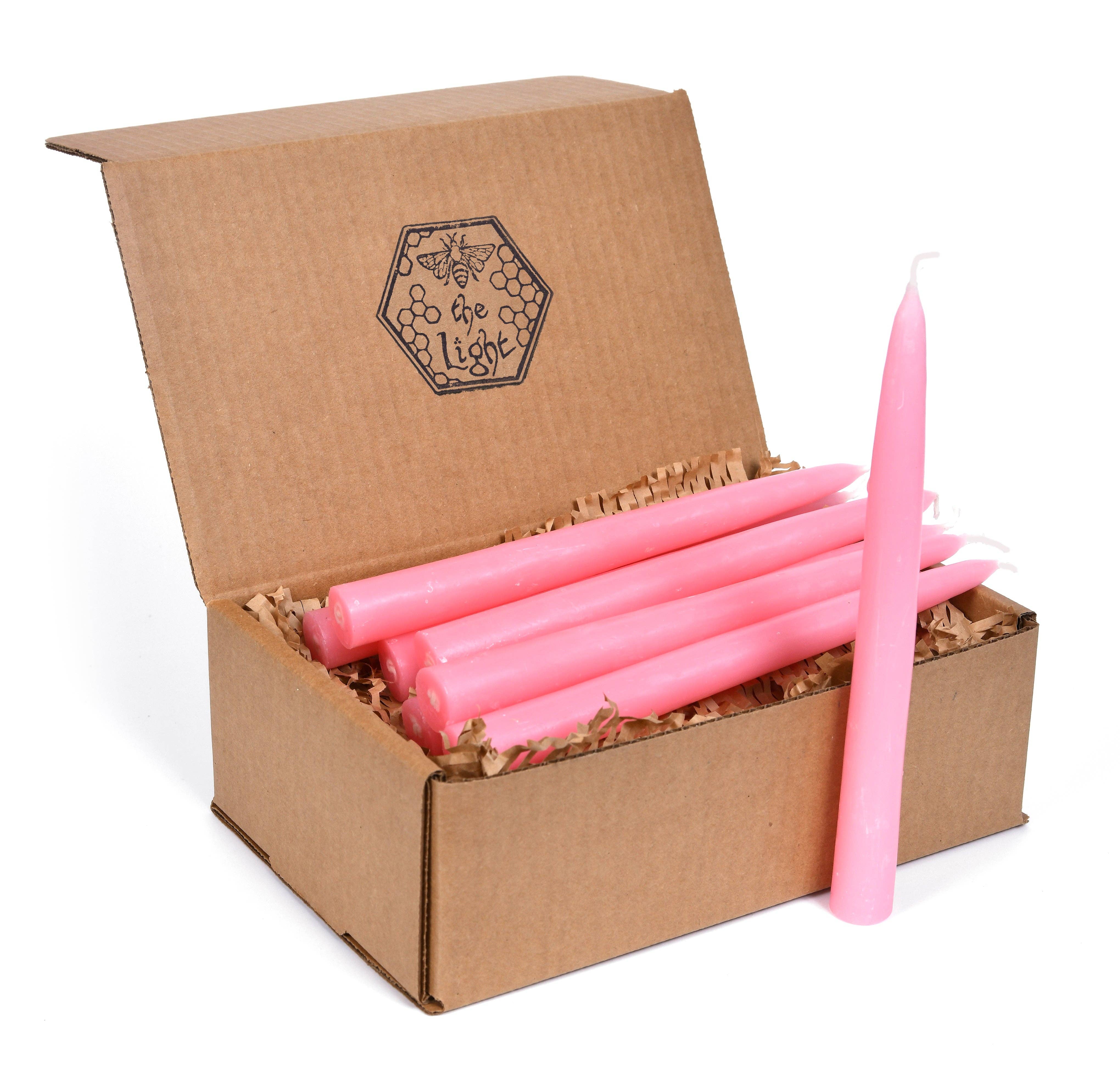 BeeTheLight - Vente Bougies/bougeoirs coniques - Bougie en cire d’abeille pure 100 % style effilé trempée 21,3 cm x 2,2 cm, à l’unité26