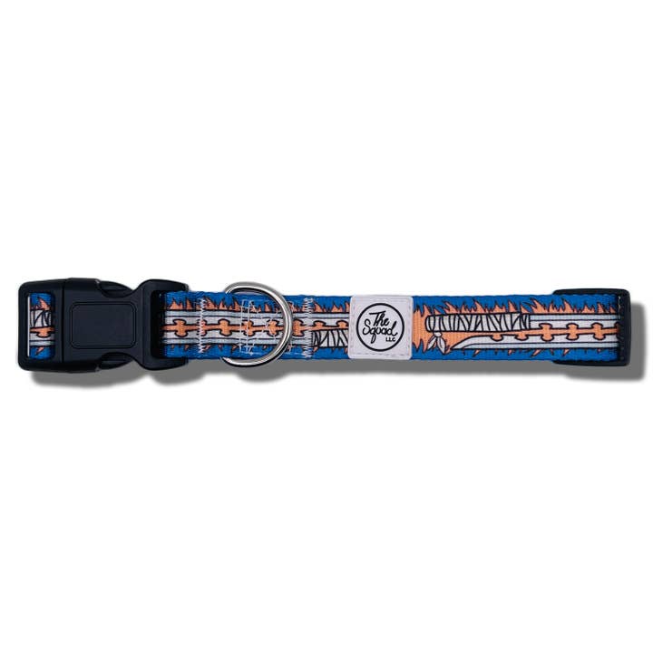Dog Collar - Beastly Swords for wholesale by The Paw Squad
