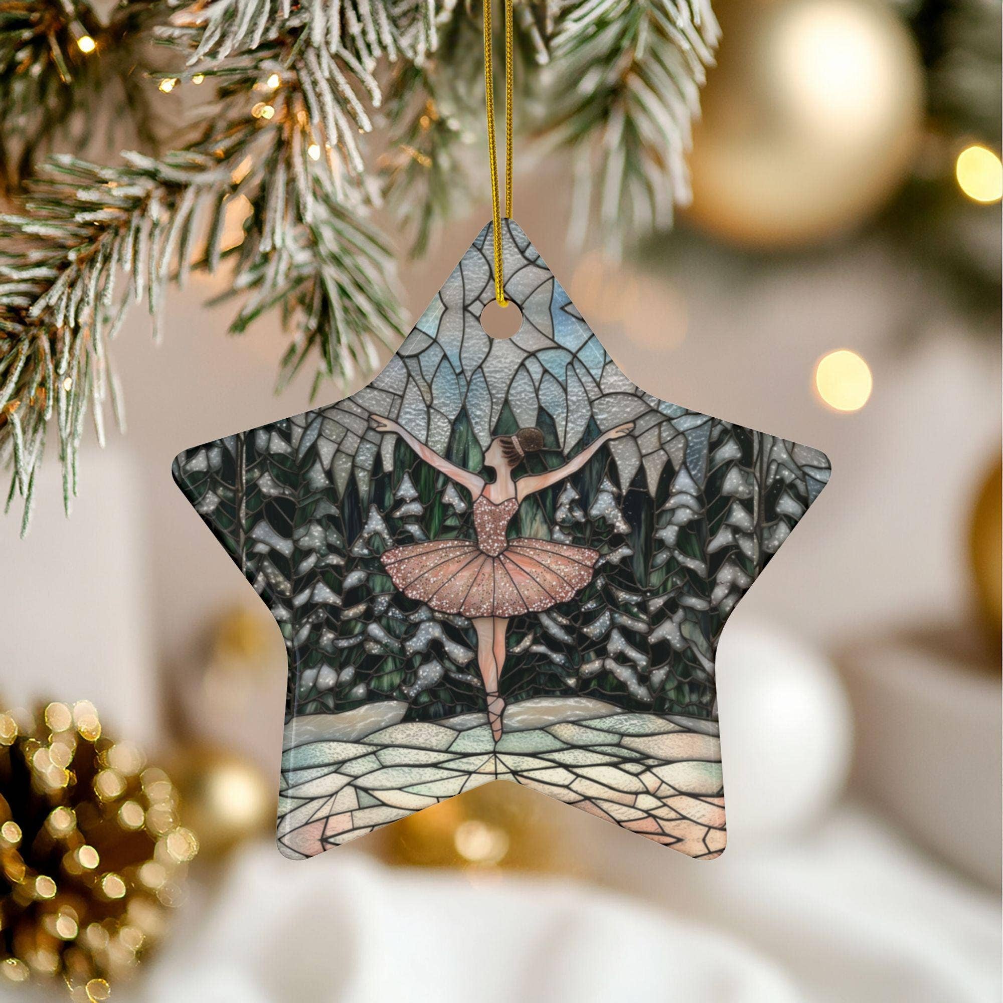 TMLECOM LTD – wholesale Ornament – Ballerina Christmas Ornament, Dance Ornament, Ballet Gift3