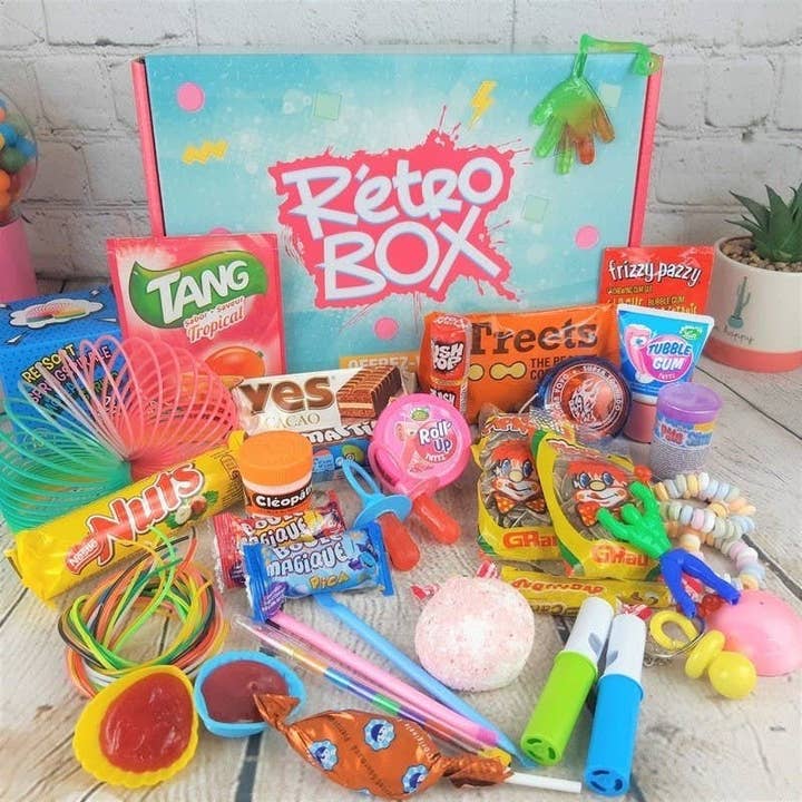 Génération Souvenirs - Wholesale Gummy - 80s and 90s keepsake box - Set