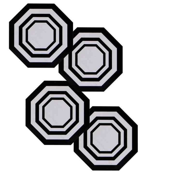 Essential Coaster (sæt med 4) Sort for engroshandel hos The Lino