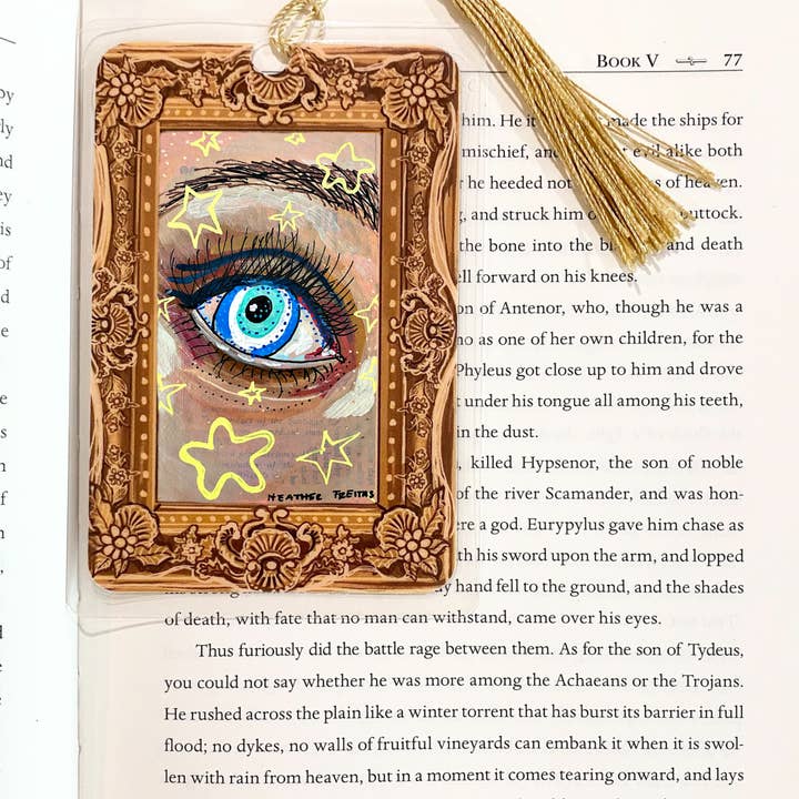 Heather Freitas - Wholesale Bookmark - Seeing Stars Fine Art Painting Bookmark3