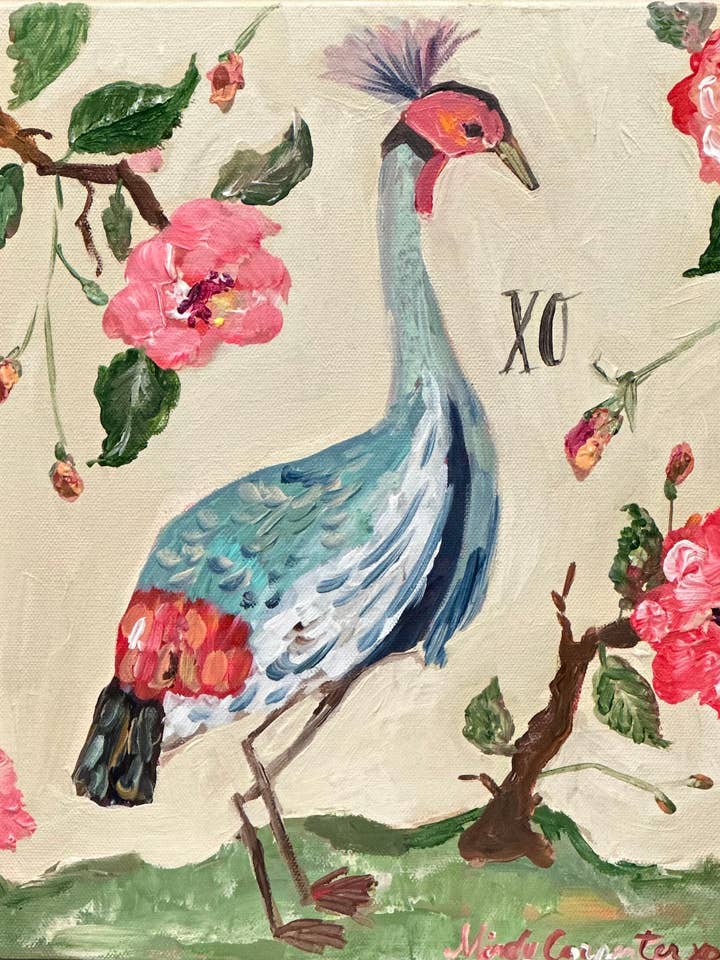 Blue Heron Postcard for wholesale by Carpe Diem Papers