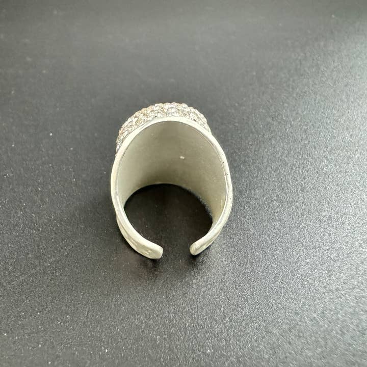 Ole - Vente Bague de cocktail/de cérémonie - Bague en alliage Clover Black Shell 6