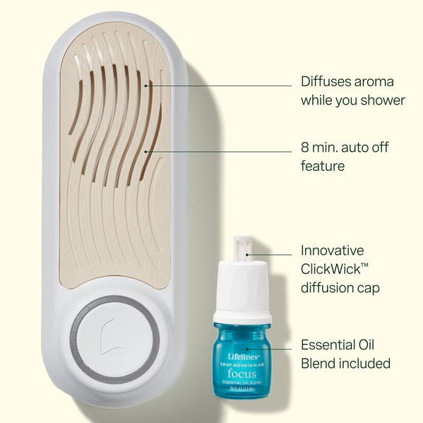 Lifelines Shower Diffuser for wholesale by Lifelines