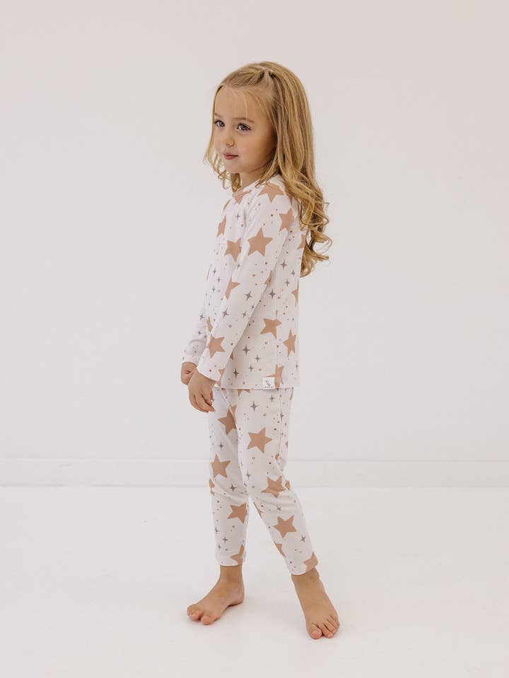 Loocsy LLC - Wholesale Sleepwear Set - Kids - Counting Stars Pajama Set