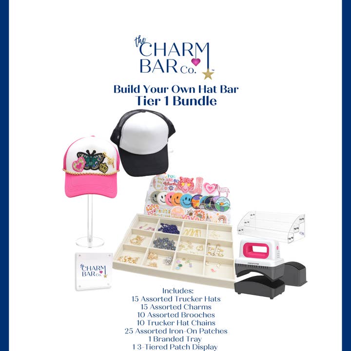 * Trucker-Hut-Bundle: Stufe 1 für den Großhandel von The Charm Bar Company