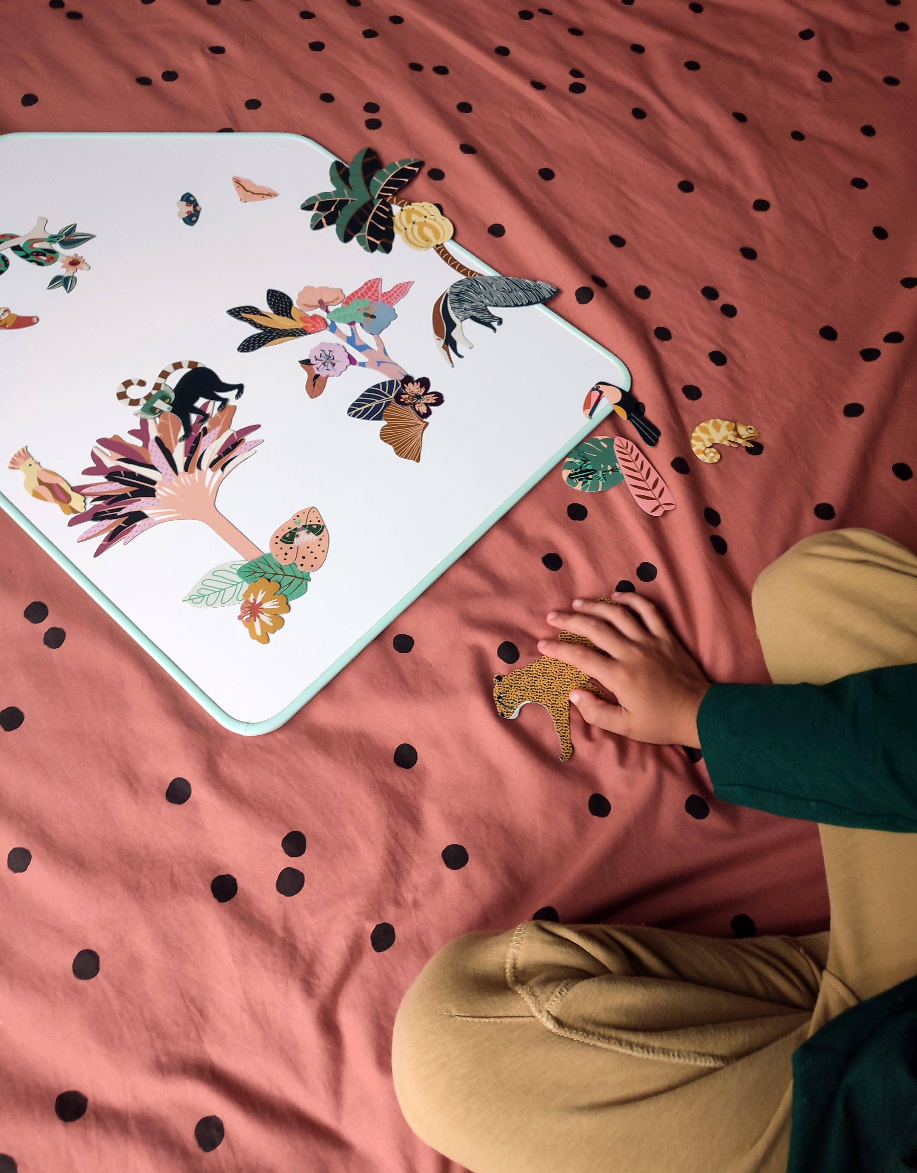 Ma Cabane à Rêves – Großhandel Magnet – Kinder & Baby – Magnetspiel mit Dschungeltieren3