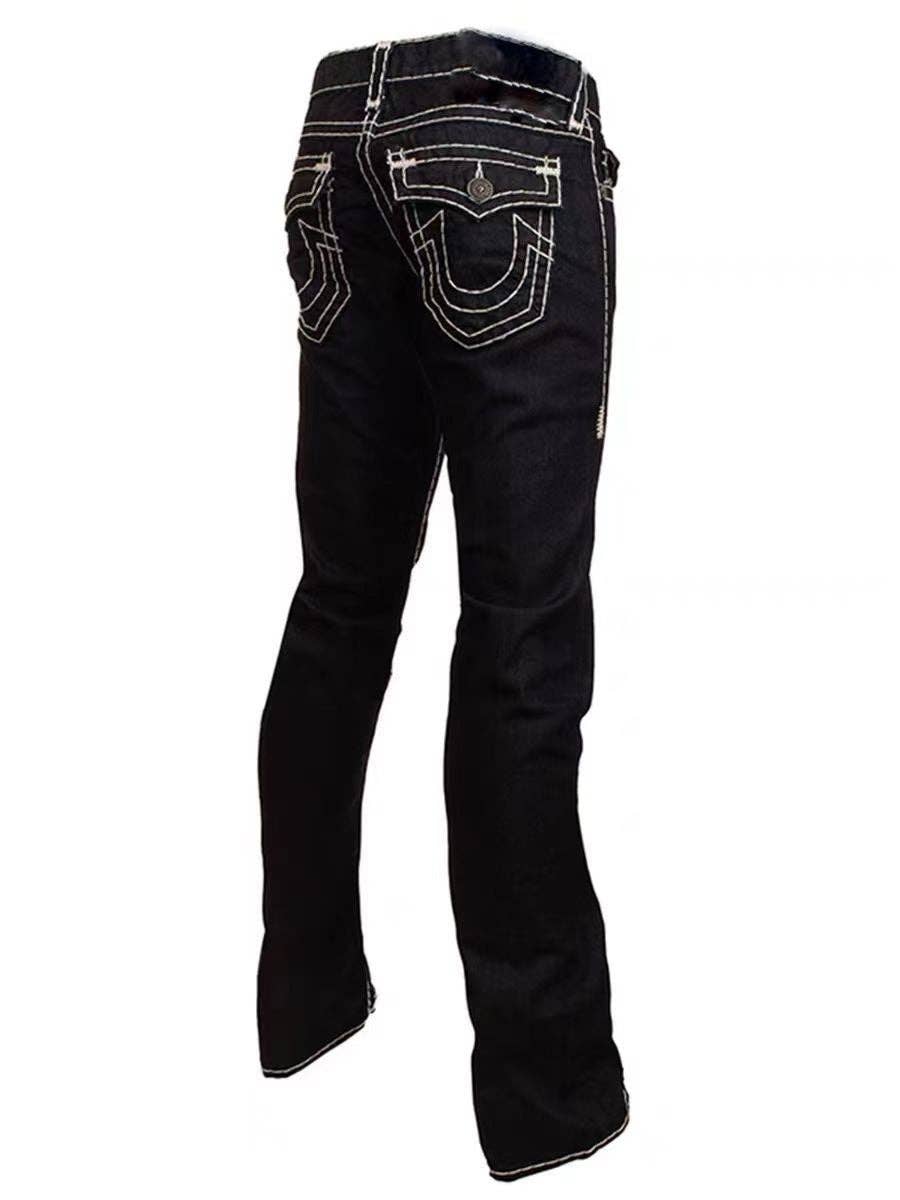 SALINA TRADING INC – wholesale Jeans - Herr – True Religion Herrar Casual Jeans med Rak Passform och Religiöst Tryck5