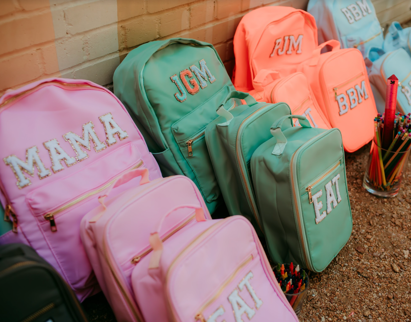 Beige Nylon Backpacks for wholesale on Faire27