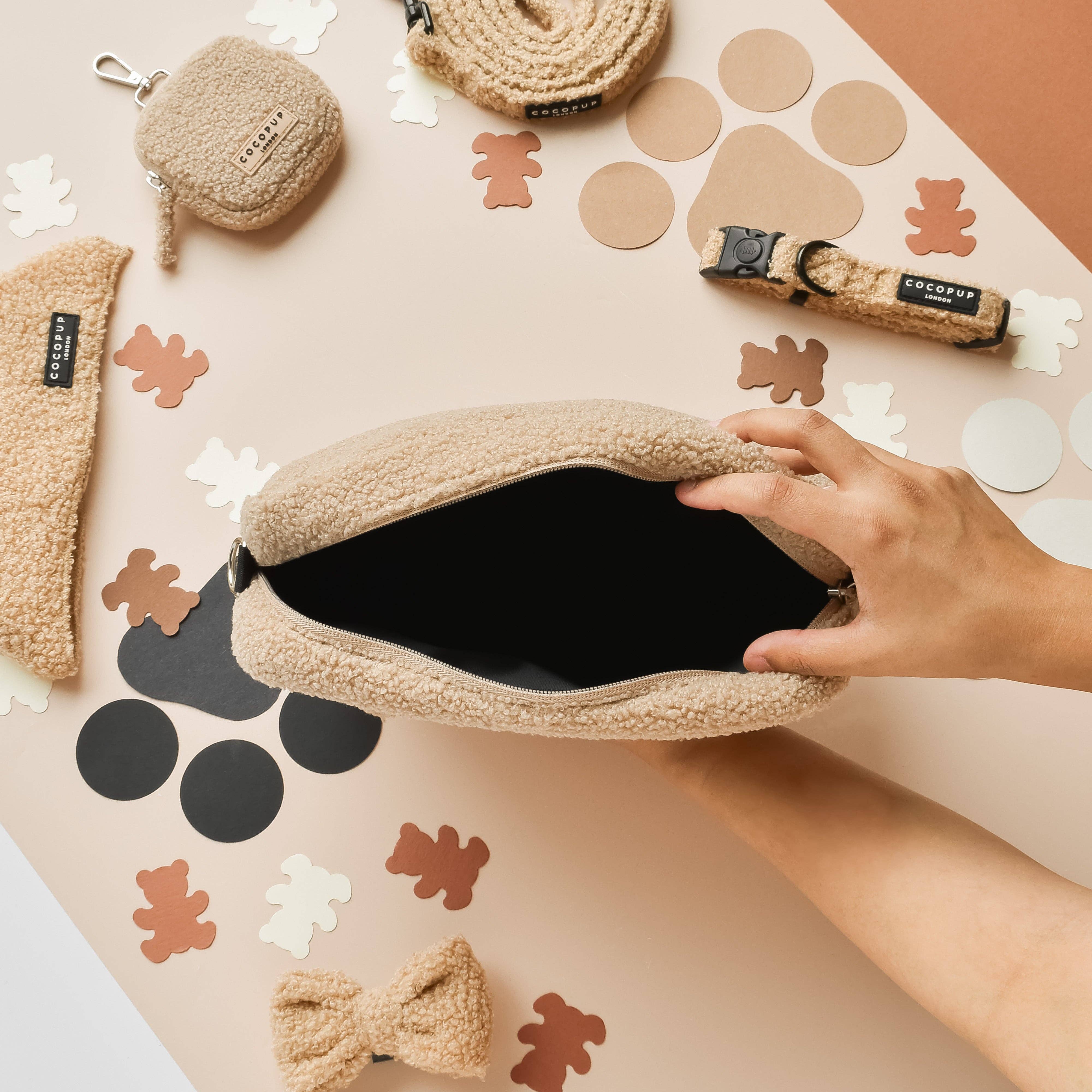 Cocopup London - Wholesale Pet Treat Bag - Dog - Large Dog Walking Bag - Teddy Rupert4