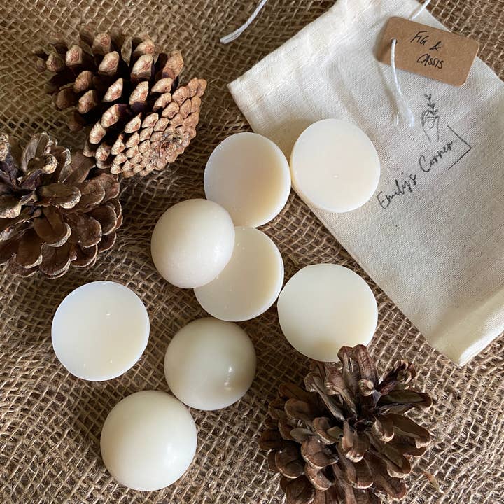 Fig & Cassis natuurlijke sojawas smelt voor wholesale door Emily’s Corner