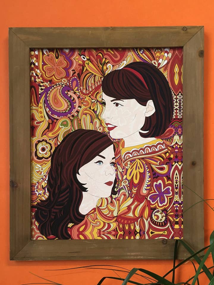 Karen And Georgia- 11 X 14 Print for wholesale by MBMB