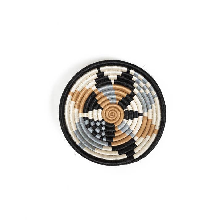 Azizi Life - Wholesale Decorative Plate/Dish/Bowl - Boutique Diversiform Gray Woven Bowls2