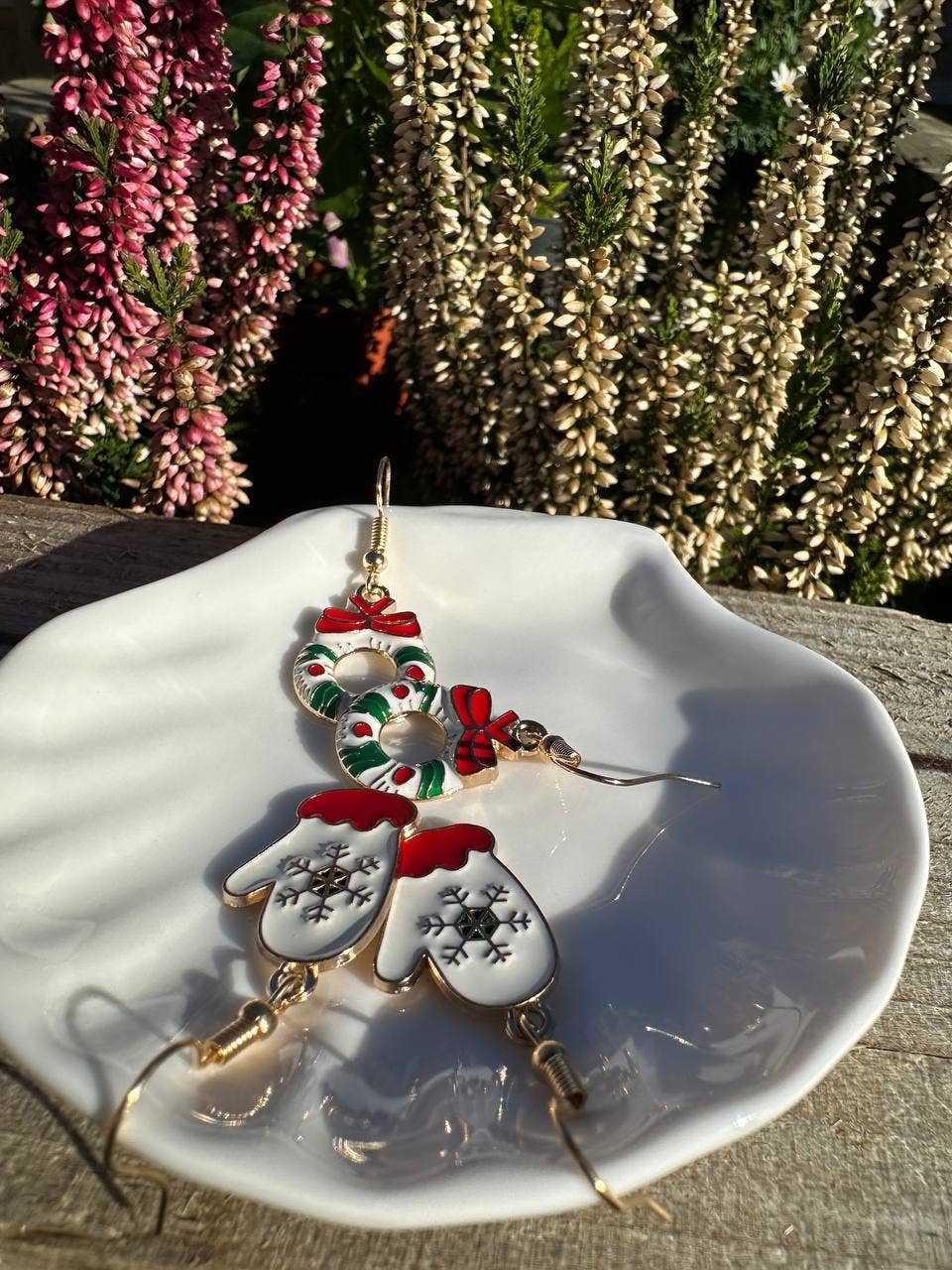 Gemscape UK - Wholesale Jewelry Set - Christmas Jewellery Set - Mittens & Wraith Necklace & Studs14