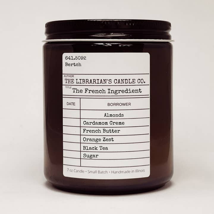 The French Ingredient by Jane Bertch for wholesale by The Librarian’s Candle Co