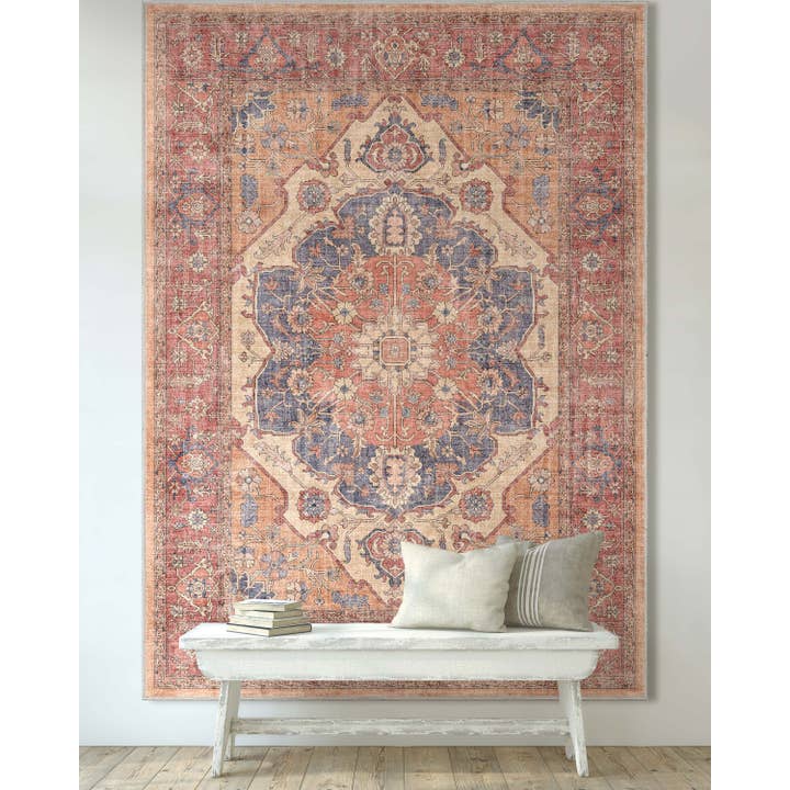 Well Woven - Wholesale Area Rug - Antigua Vintage Persian Oriental Flat-Weave Rug